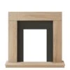 Adam Fires & Fireplaces Malmo Unfinished Oak Fire Surround