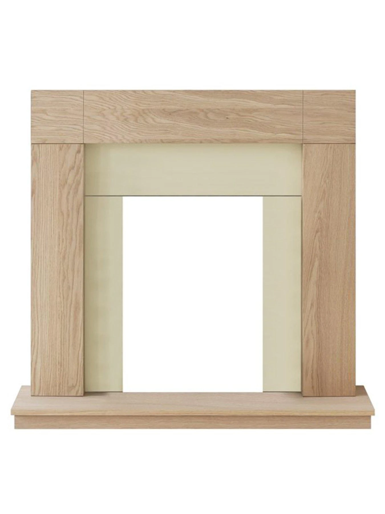 Adam Fires & Fireplaces Malmo Unfinished Oak Fire Surround - Image 2