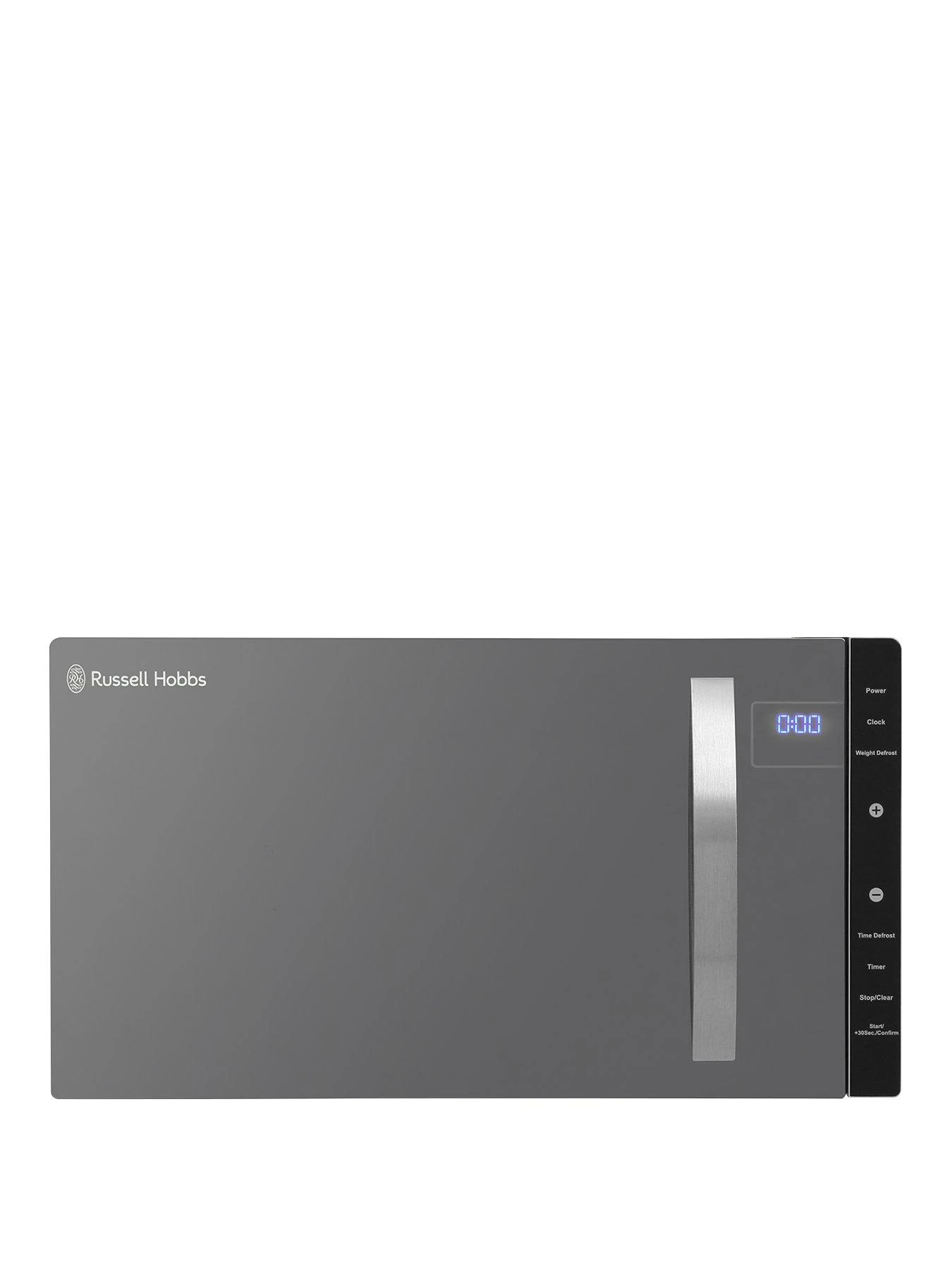Russell Hobbs RHFM2363S 800-Watt Flatbed Microwave - Silver
