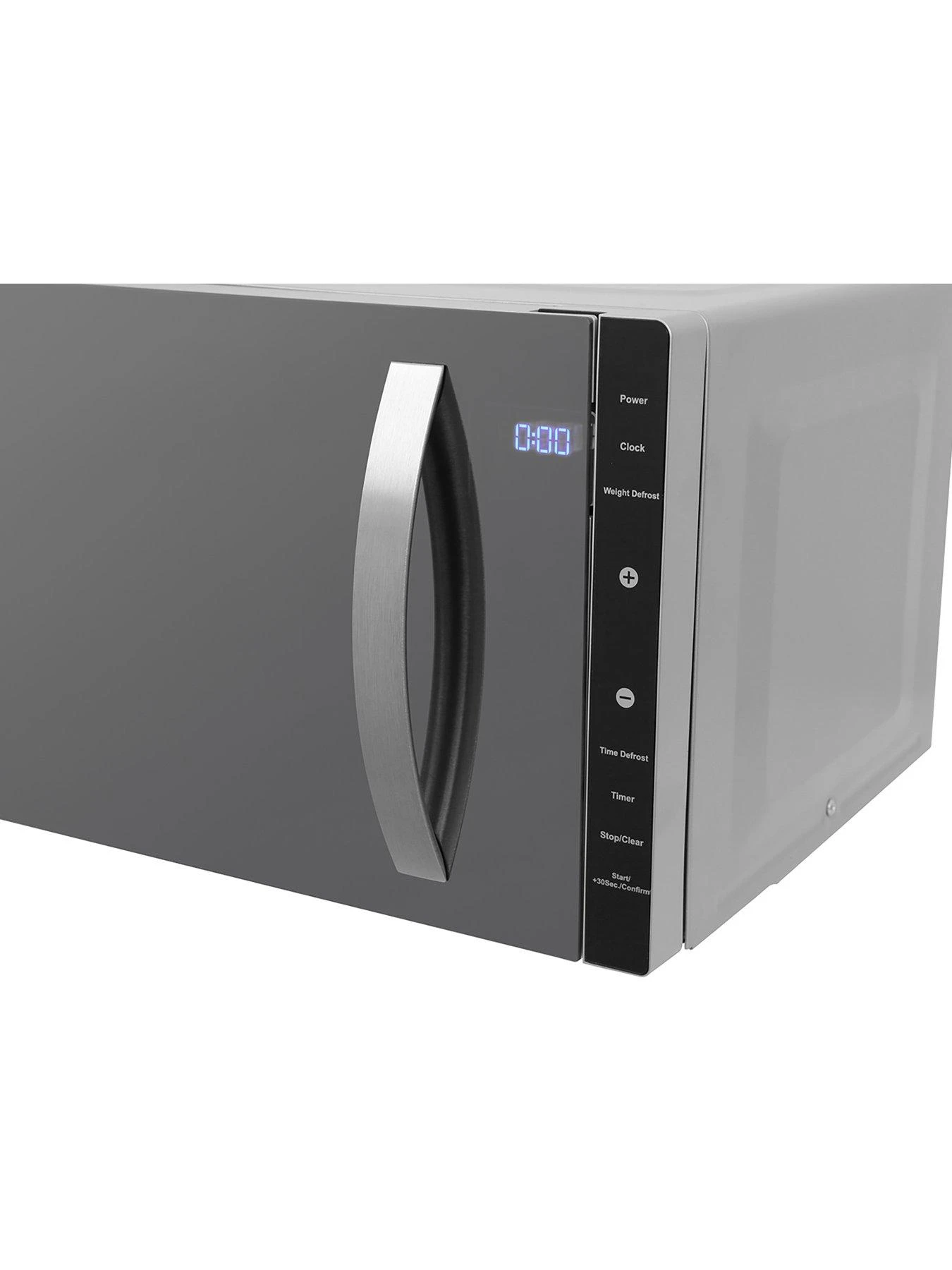 Russell Hobbs RHFM2363S 800-Watt Flatbed Microwave - Silver - Image 4