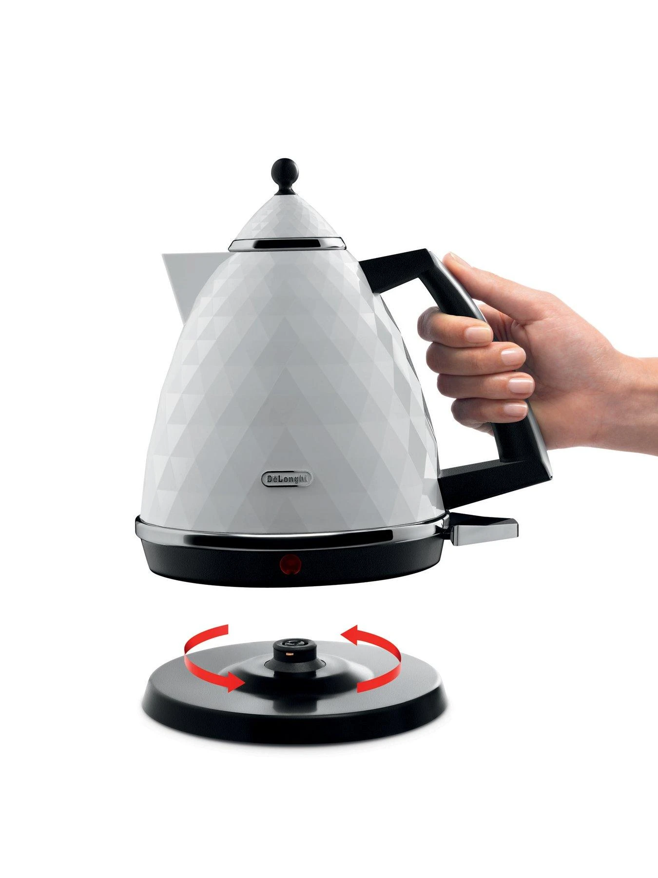DeLonghi Brillante Kettle KBJ3001.W - White - Image 3