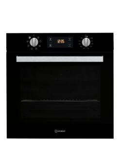Indesit Aria IFW6340BLUK Built-in Single Electric Oven - Black