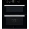 Indesit Aria IDU6340BL Built-Under Double Electric Oven - Black