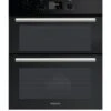 Hotpoint Class 2 DU2540BL 60cm Electric Built-Under Double Oven - Black