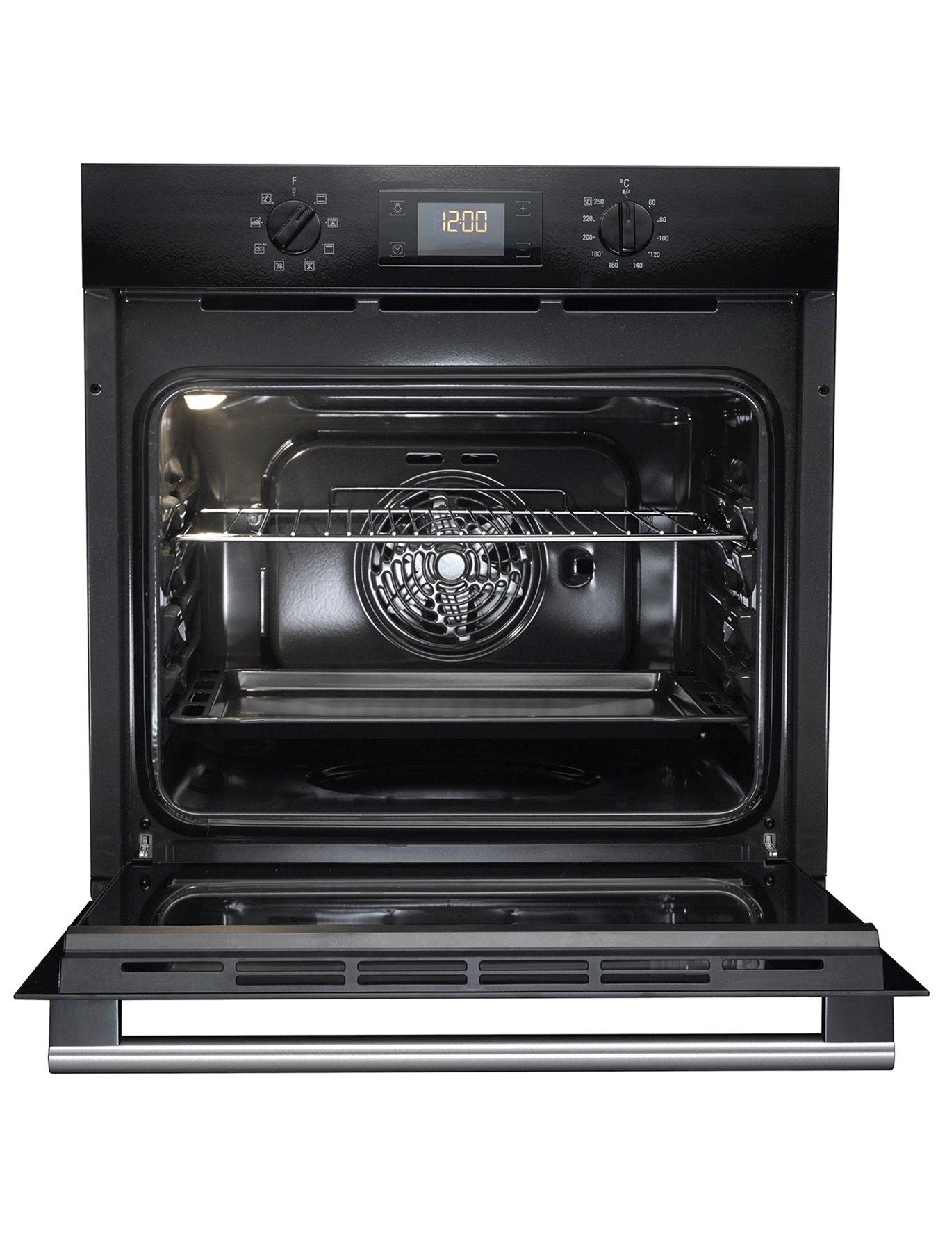 Hotpoint Class 2 SA2540HBL 60cm Built-In Single Electric Oven - Black - Image 2