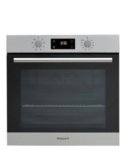 Hotpoint Class 2 SA2540HIX 60cm Built-In Electric Single Oven - Stainless Steel