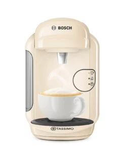 Tassimo TAS1407GB Vivy Pod Coffee Machine - Cream