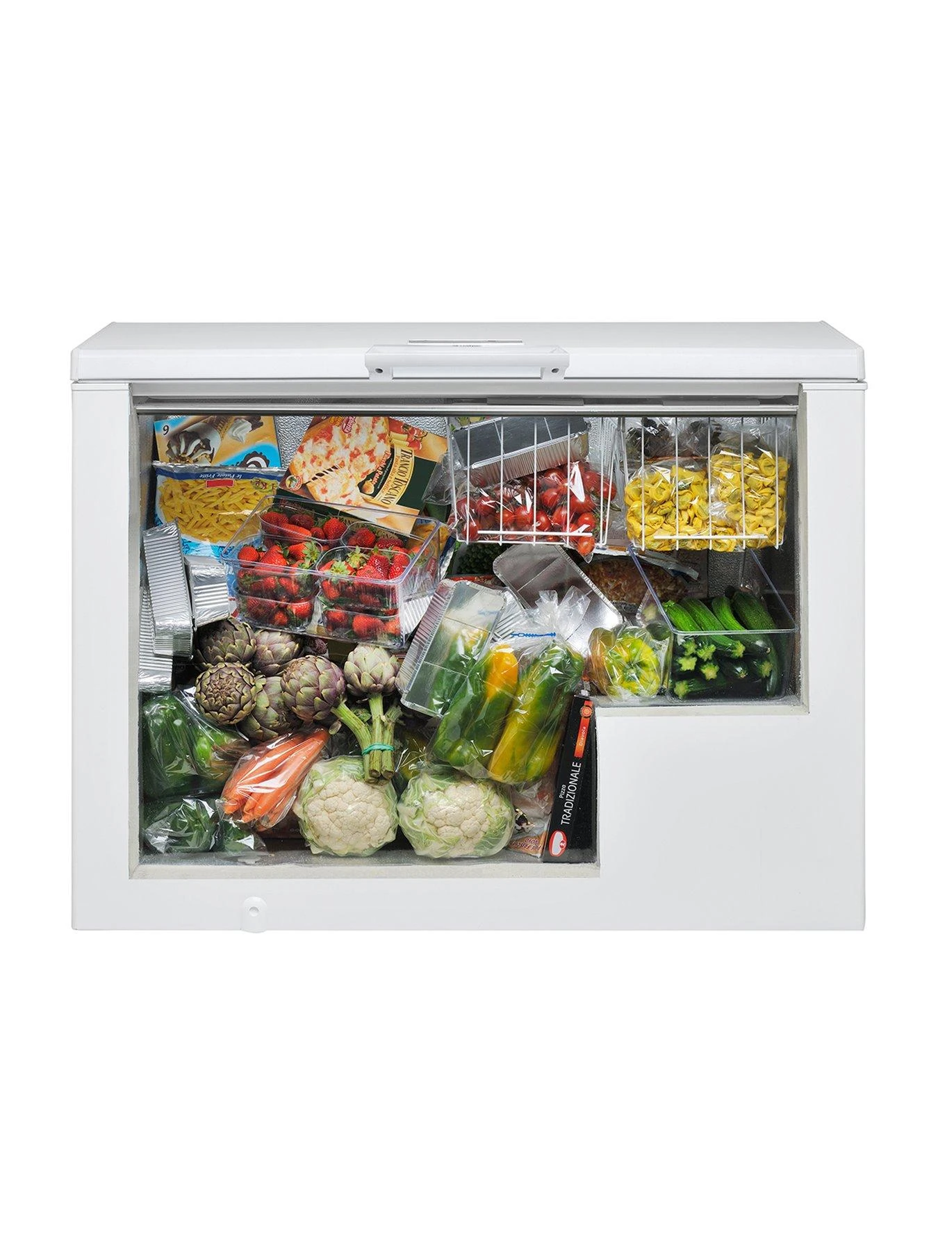 Hotpoint CS1A400HFMFA1 400-Litre Chest Freezer - White - Image 4