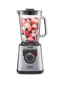 Tefal BL811D40 Perfect Mix+ 1200W High-Speed Blender - Stainless Steel And Dark Grey