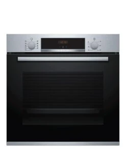 Bosch Serie 4 HBS534BS0B Built-In Single Oven With 3D Hotair - Stainless Steel