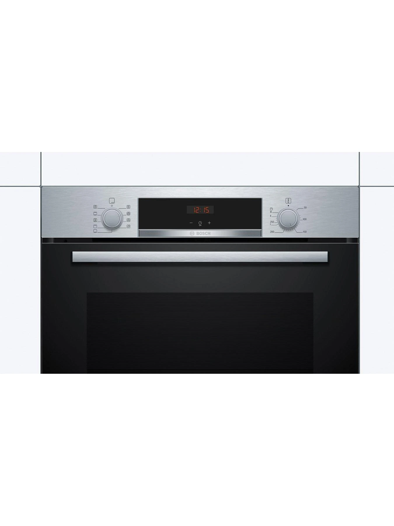 Bosch Serie 4 HBS534BS0B Built-In Single Oven With 3D Hotair - Stainless Steel - Image 2