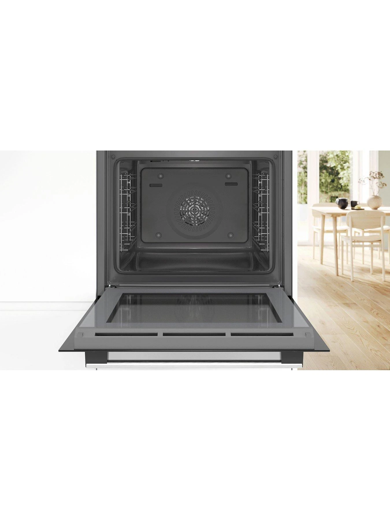 Bosch Serie 4 HBS534BS0B Built-In Single Oven With 3D Hotair - Stainless Steel - Image 4
