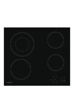 Hotpoint HR612CH 60cm Wide Built-in Ceramic Hob - Black