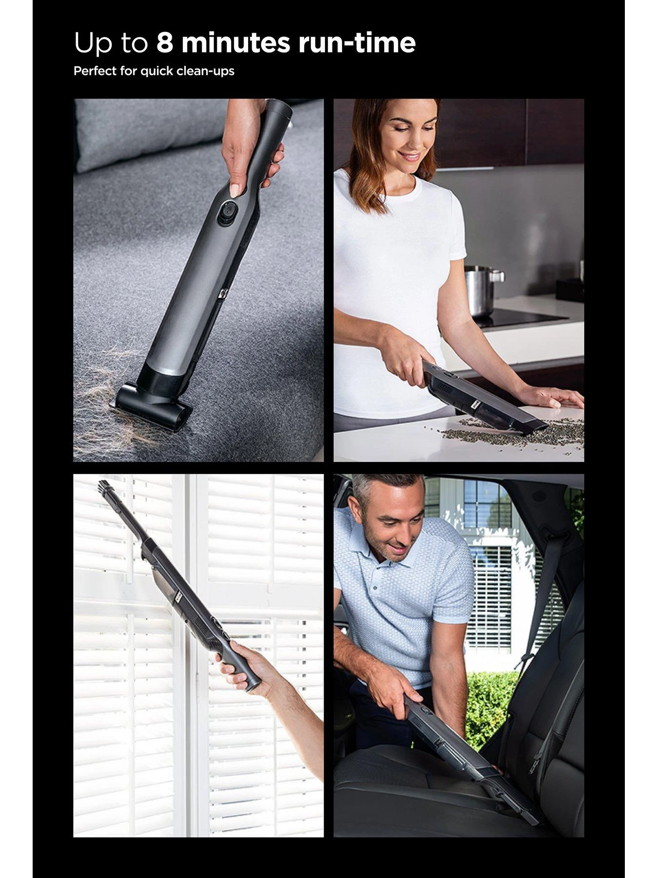 Shark Cordless Handheld Vacuum Cleaner WV200UK - Image 2