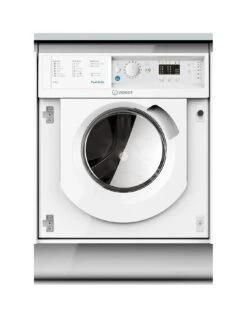 Indesit BIWDIL75125UKN 7kg Wash, 5kg Dry 1200 Spin Washer Dryer - White
