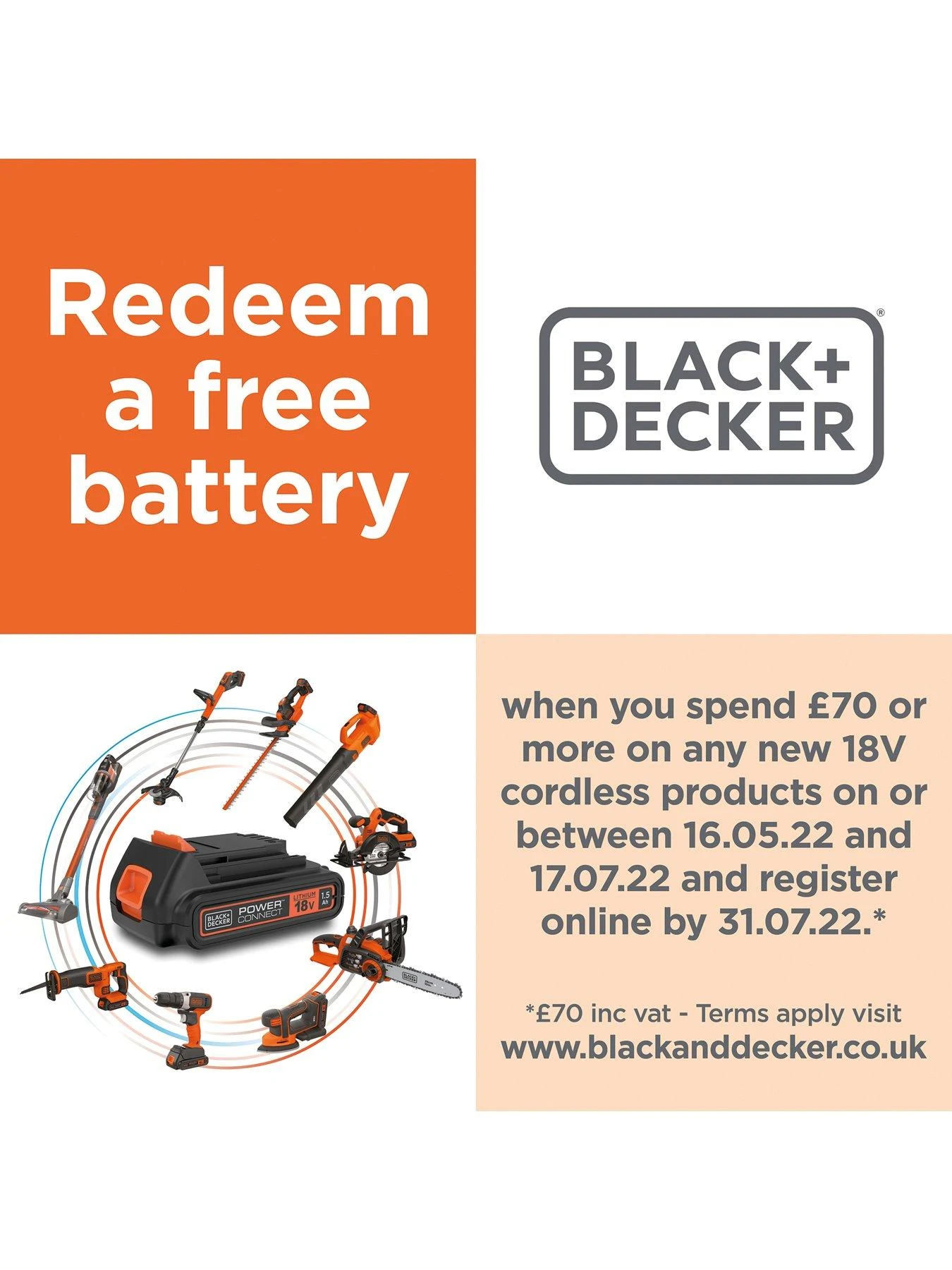 Black & Decker 18V Drill Driver BCD001C1-GB - Image 6