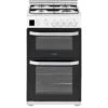 Hotpoint HD5G00CCW 50cm Wide Gas Double Oven Cooker - White