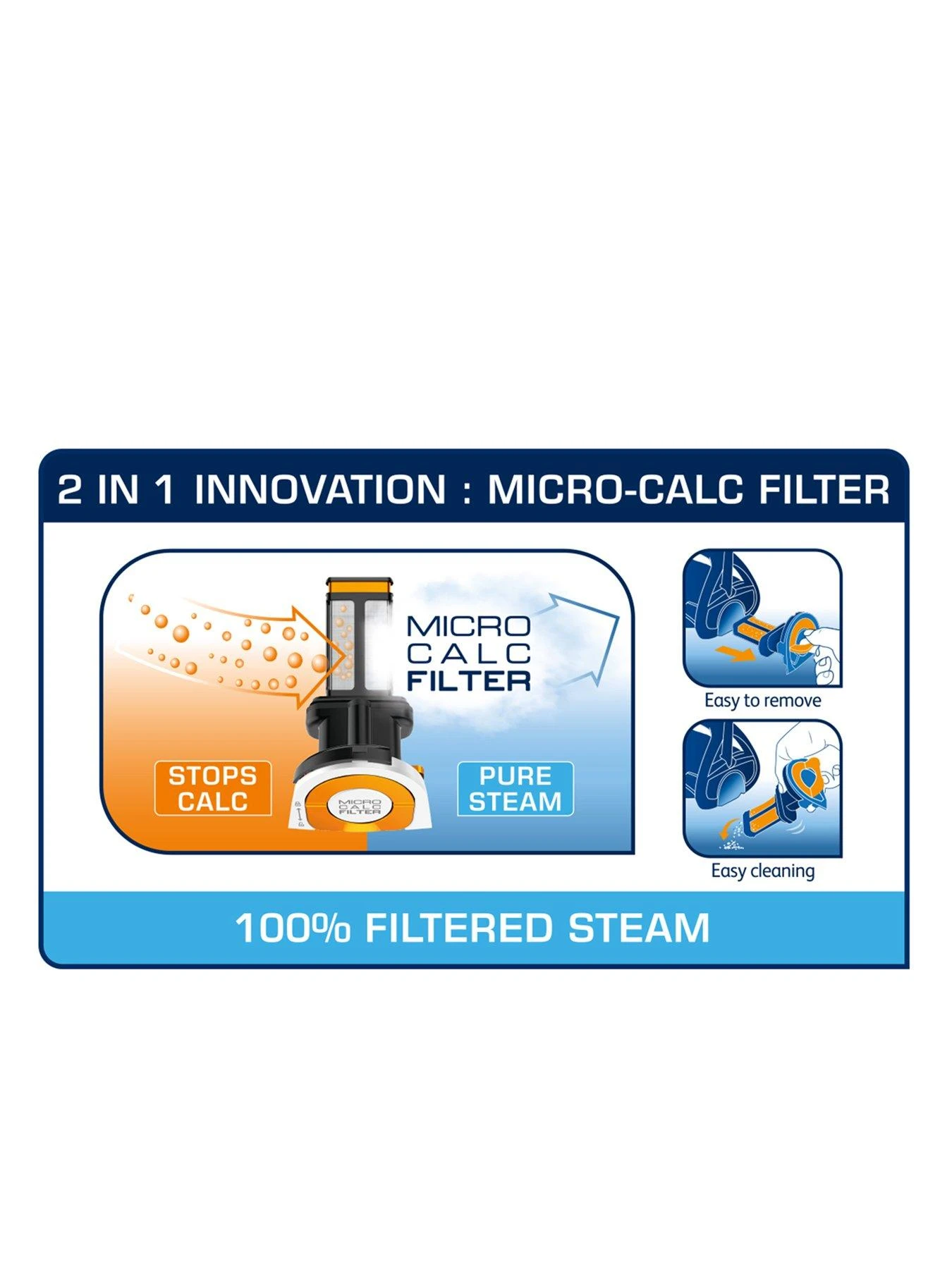 Tefal Steam Iron 350ml Ultimate Pure AntiScale FV9845 - Image 6