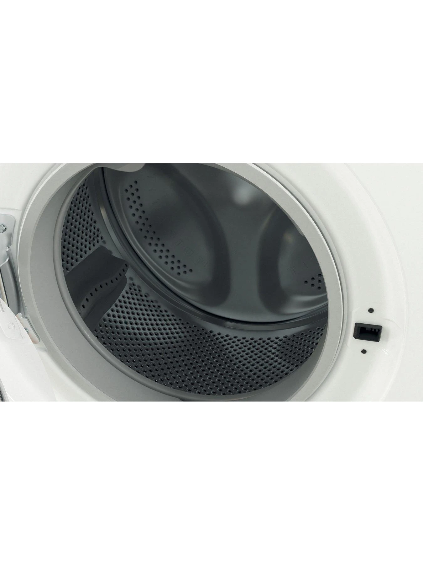 Indesit IWDD7123 1200 Spin, 7kg Wash, 5kg Dry Washer Dryer - White - Image 5