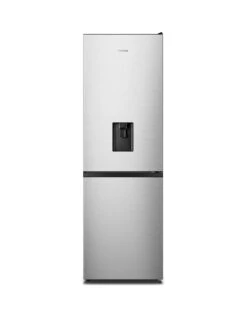 Hisense RB390N4WC1 60cm Wide Total No Frost Fridge Freezer - Stainless Steel Look