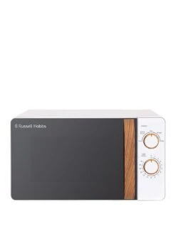 Russell Hobbs RHMM713 Scandi Compact White Manual Microwave