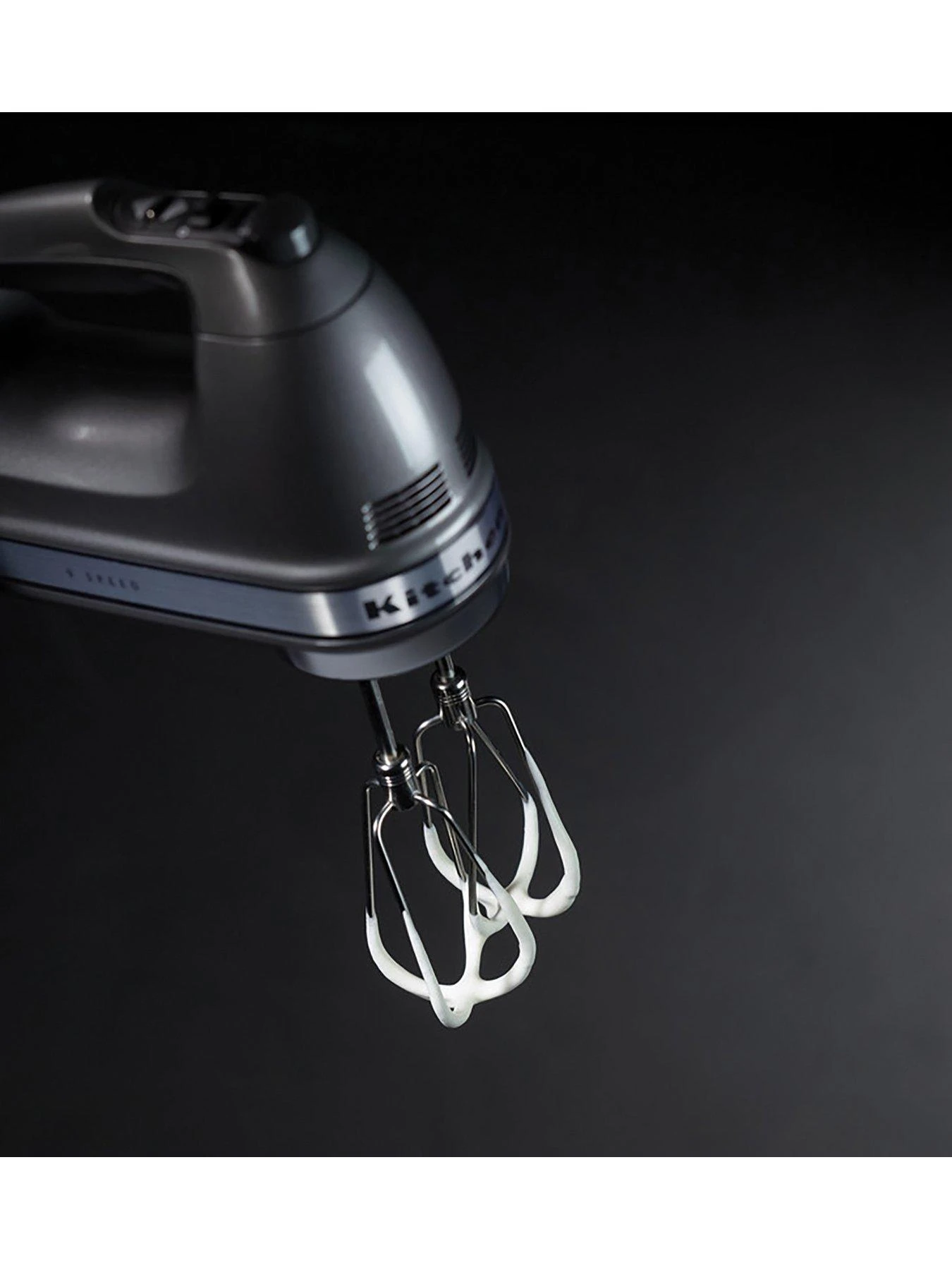 KitchenAid 9-speed Hand Mixer - Contour Silver - Image 3