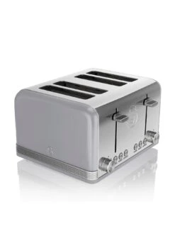 Swan Retro 4 Slice Toaster - Grey