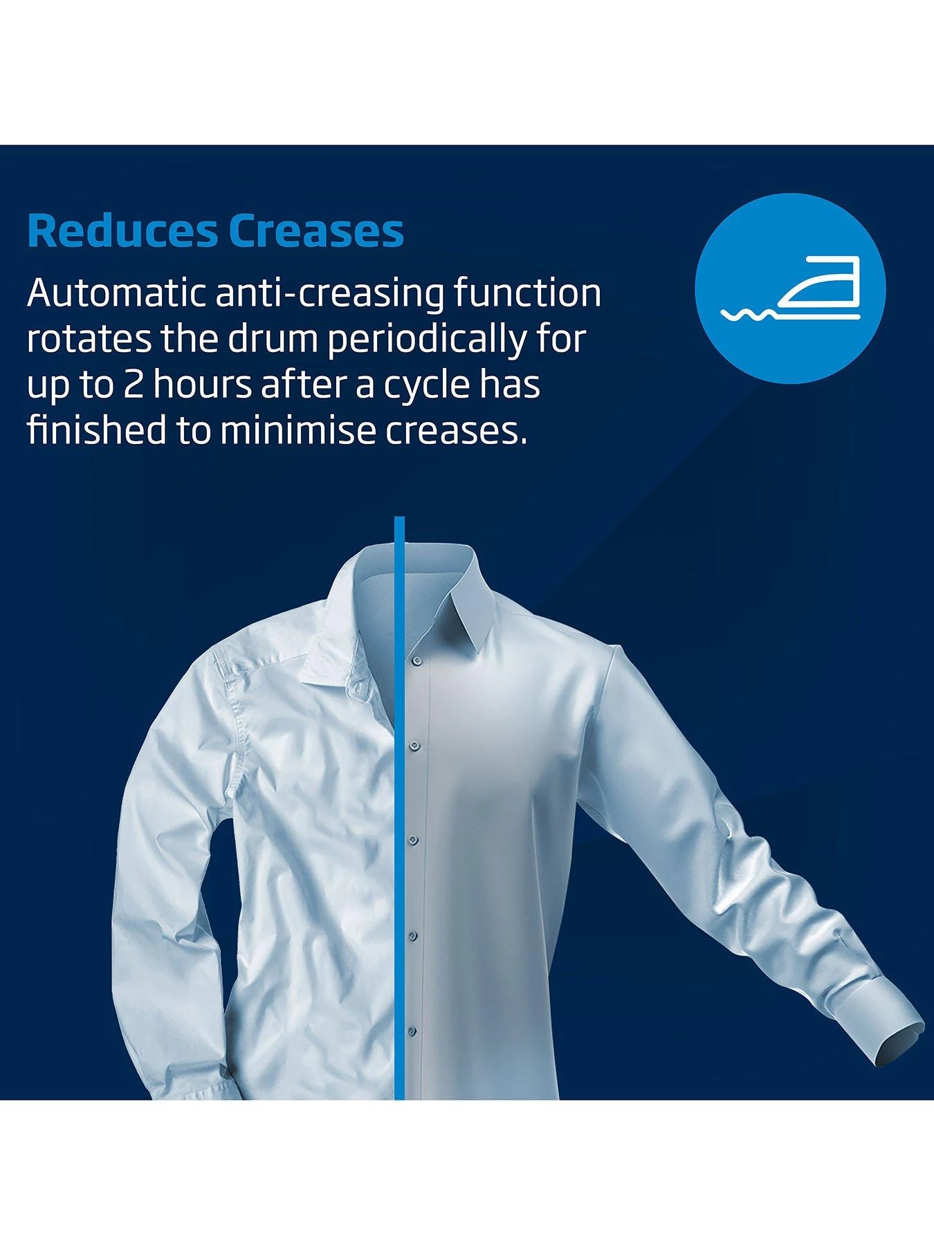 Beko DTLCE70051W 7kg Load, Full Size Condenser Sensor Dryer - White - Image 4