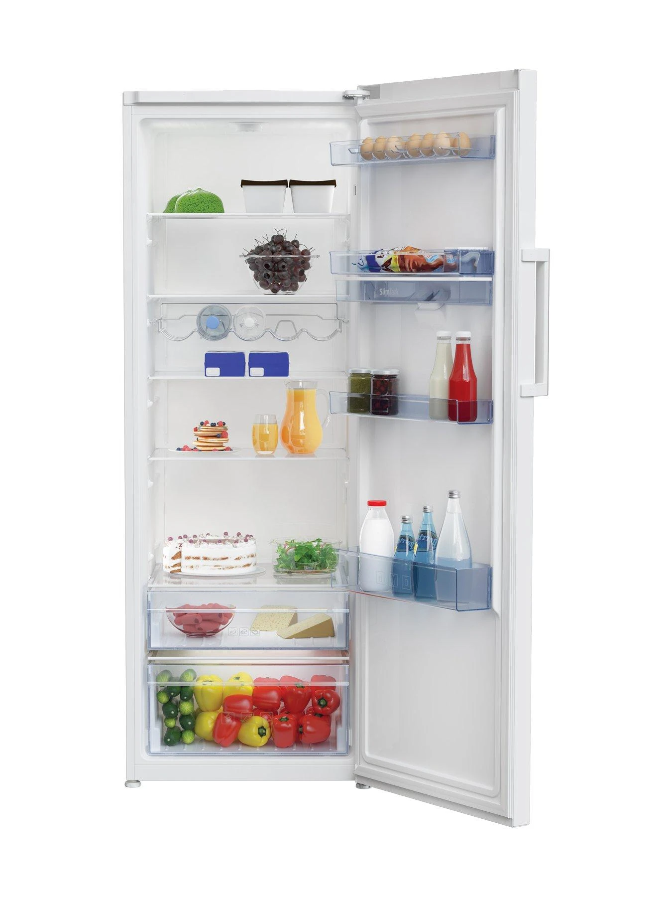 Beko LSP3671DW 60cm Wide Tall Fridge - White - Image 2