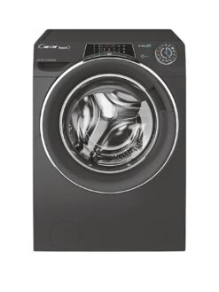 Candy Rapido RO16106DWMCRE-80 10kg Wash, 1600 Spin Washing Machine - Graphite