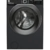 Hoover H-WASH 500 HW 412AMBCB 12kg Load, 1400 Spin Washing Machine with Wifi Connectivity - Black - A Rated