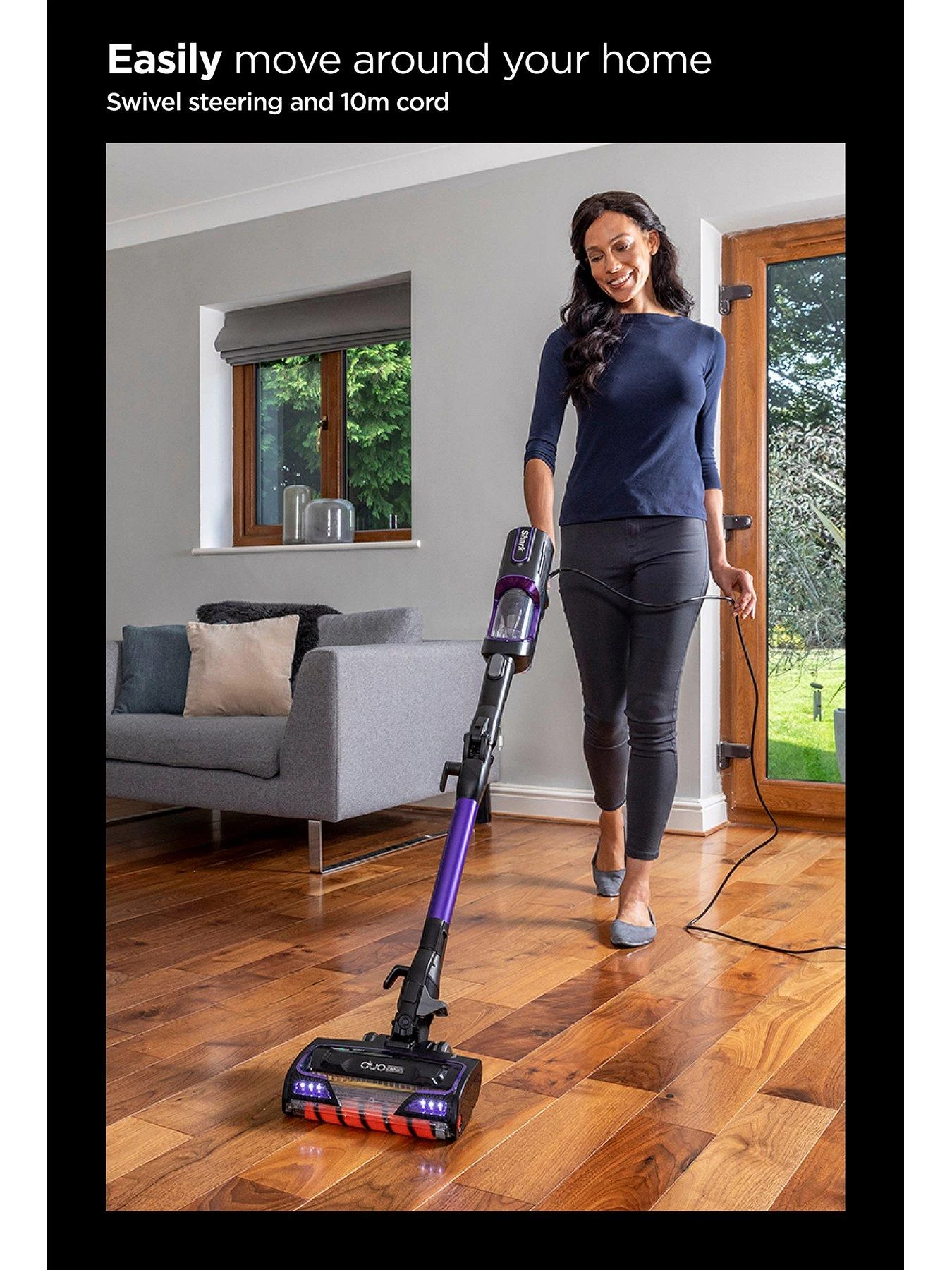 Shark Anti Hair Wrap Corded Vacuum Cleaner With Flexology HZ500UK - Image 3