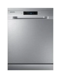 Samsung DW60M6050FS Series 6 Samsung Dishwasher, 14 Place Settings And A Flexible '3rd Rack' Cutlery Tray - Silver