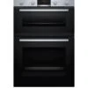 Bosch MHA133BR0B Built-In Double Oven - Stainless Steel And Black