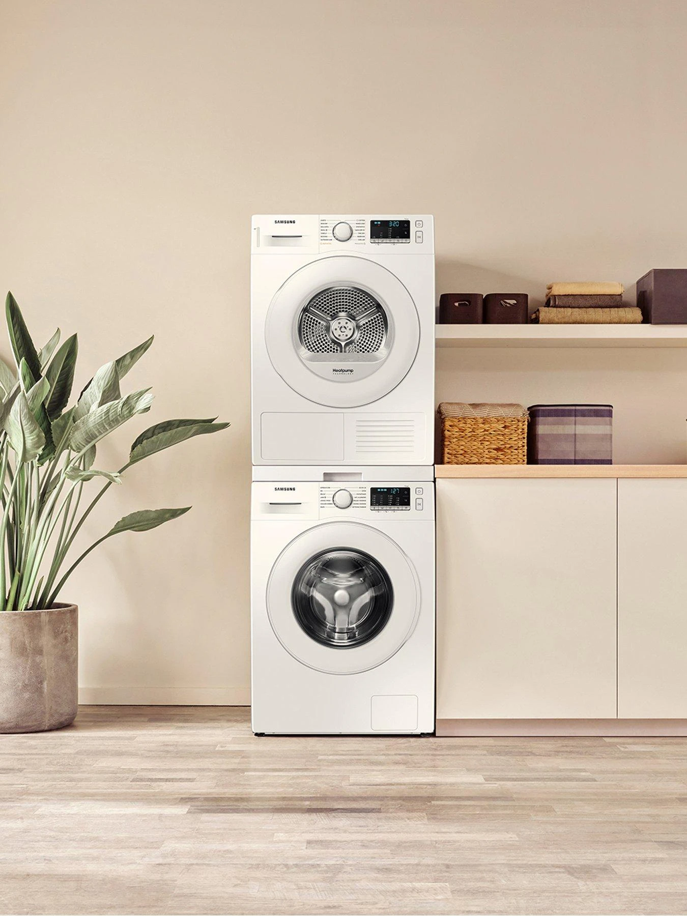 Samsung Series 5 WW70TA046TE/EU With Ecobubble™ 7kg Washing Machine, 1400rpm, B Rated - White - Image 3