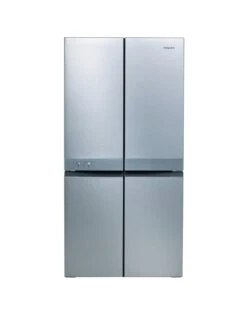 Hotpoint HQ9B1L 90cm Width, No Frost, American Style Multi-Door Fridge Freezer - Inox