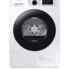 Samsung Series 5 DV80TA020AE/EU OptimalDry™ Heat Pump Tumble Dryer - 8kg Load A++ Rated - White