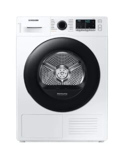 Samsung Series 5 DV80TA020AE/EU OptimalDry™ Heat Pump Tumble Dryer - 8kg Load A++ Rated - White