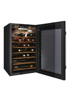 Hoover HWC 150 UKW/N Wine Cooler, 42 Bottle Capacity - Black