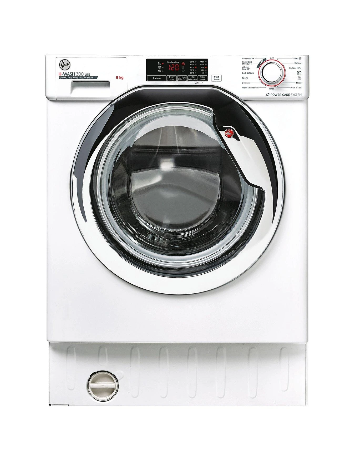 Hoover H-WASH 300 HBWS 49D1ACE Integrated 9kg Load Washing Machine With 1400 Rpm Spin - White