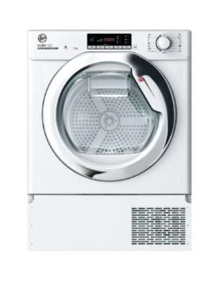 Hoover BATD H7A1TCE-80 7kg Load A+ Rated Fully Integrated Heat Pump Tumble Dryer - White