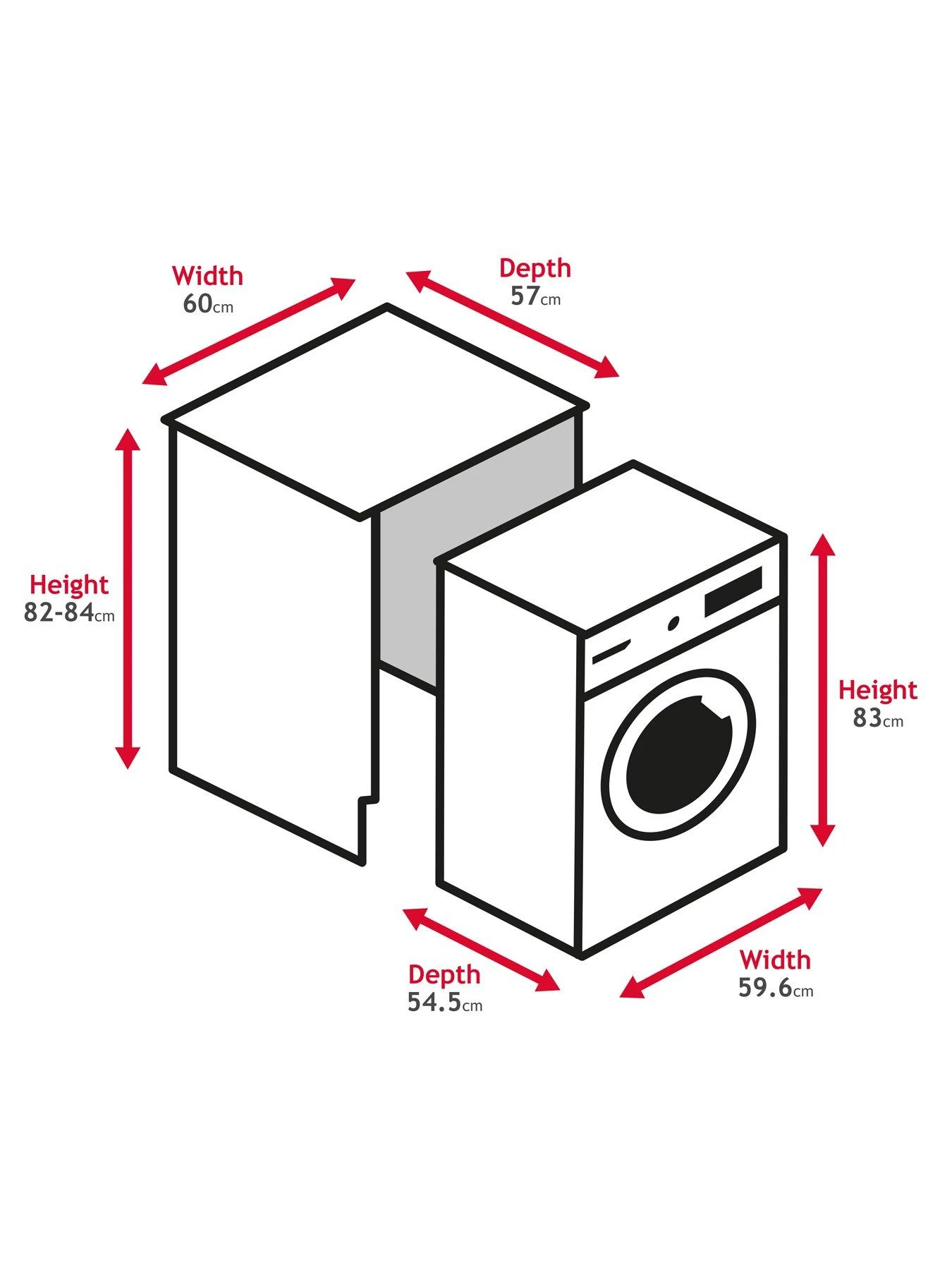 Hoover BATD H7A1TCE-80 7kg Load A+ Rated Fully Integrated Heat Pump Tumble Dryer - White - Image 7