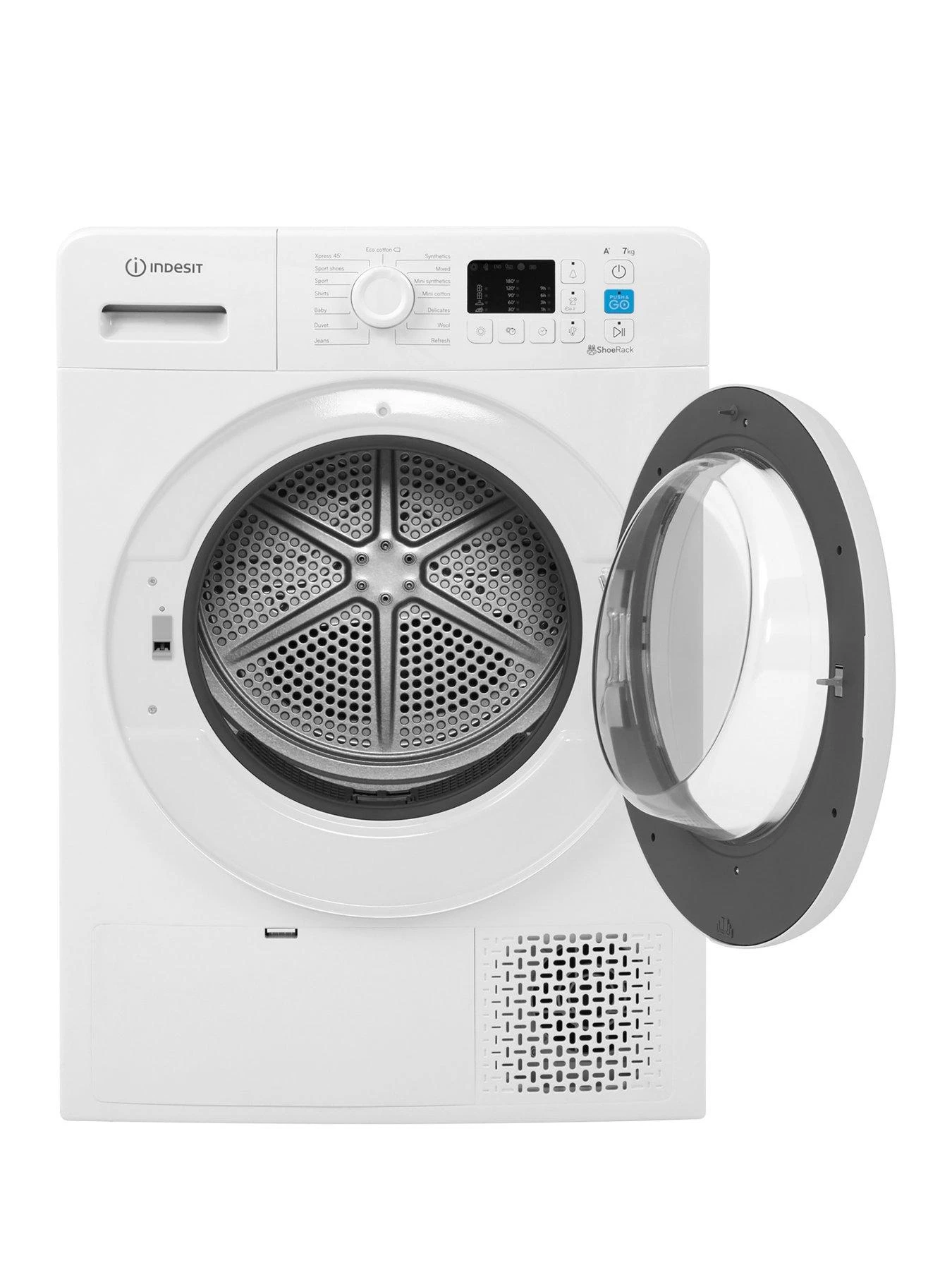 Indesit YTM1071R 7kg Load, Heat Pump Tumble Dryer - White - Image 2