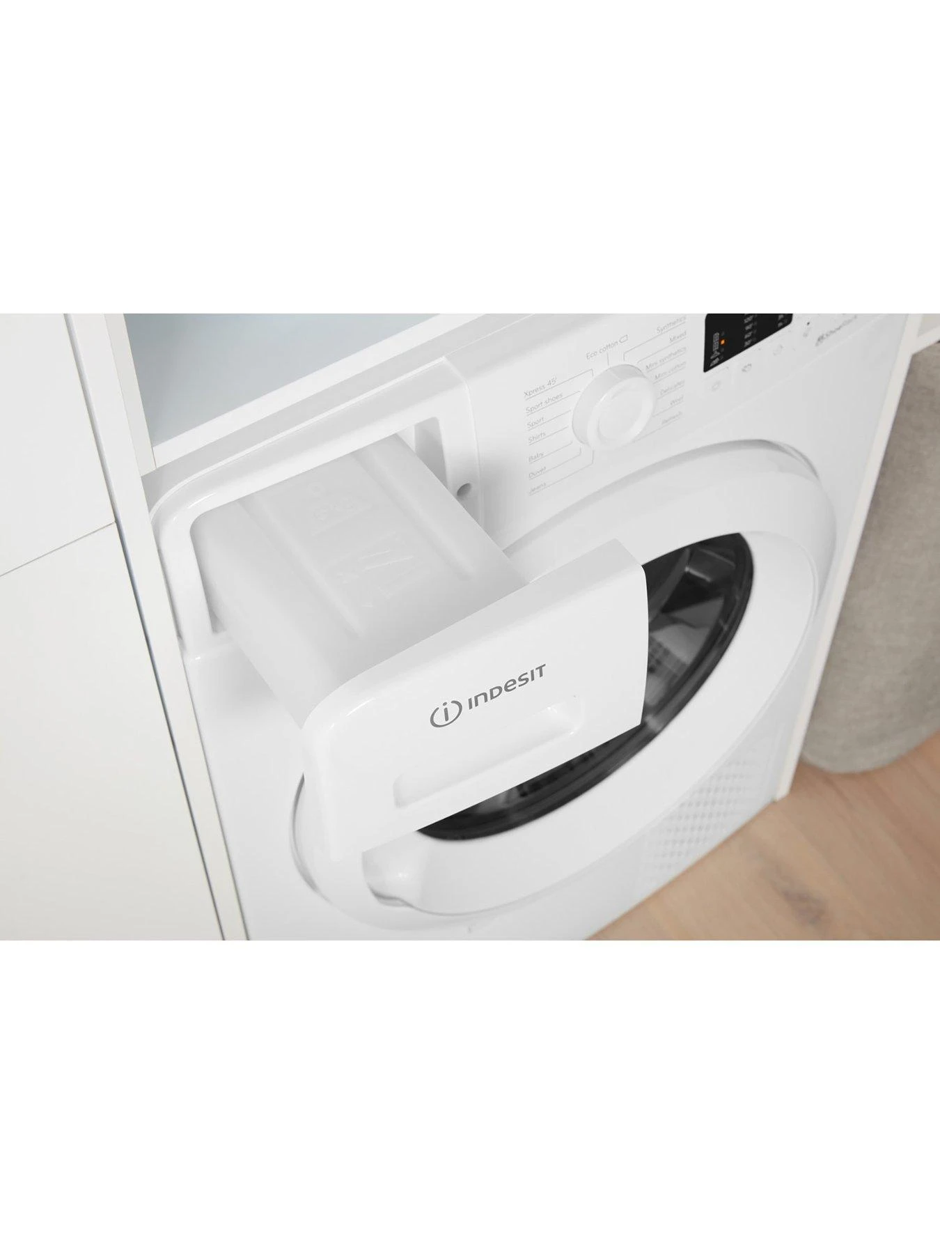 Indesit YTM1071R 7kg Load, Heat Pump Tumble Dryer - White - Image 5