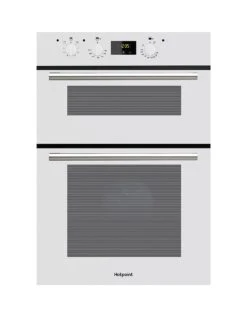 Hotpoint DD2540WH Built-In 60cm Width, Electric Double Oven - White