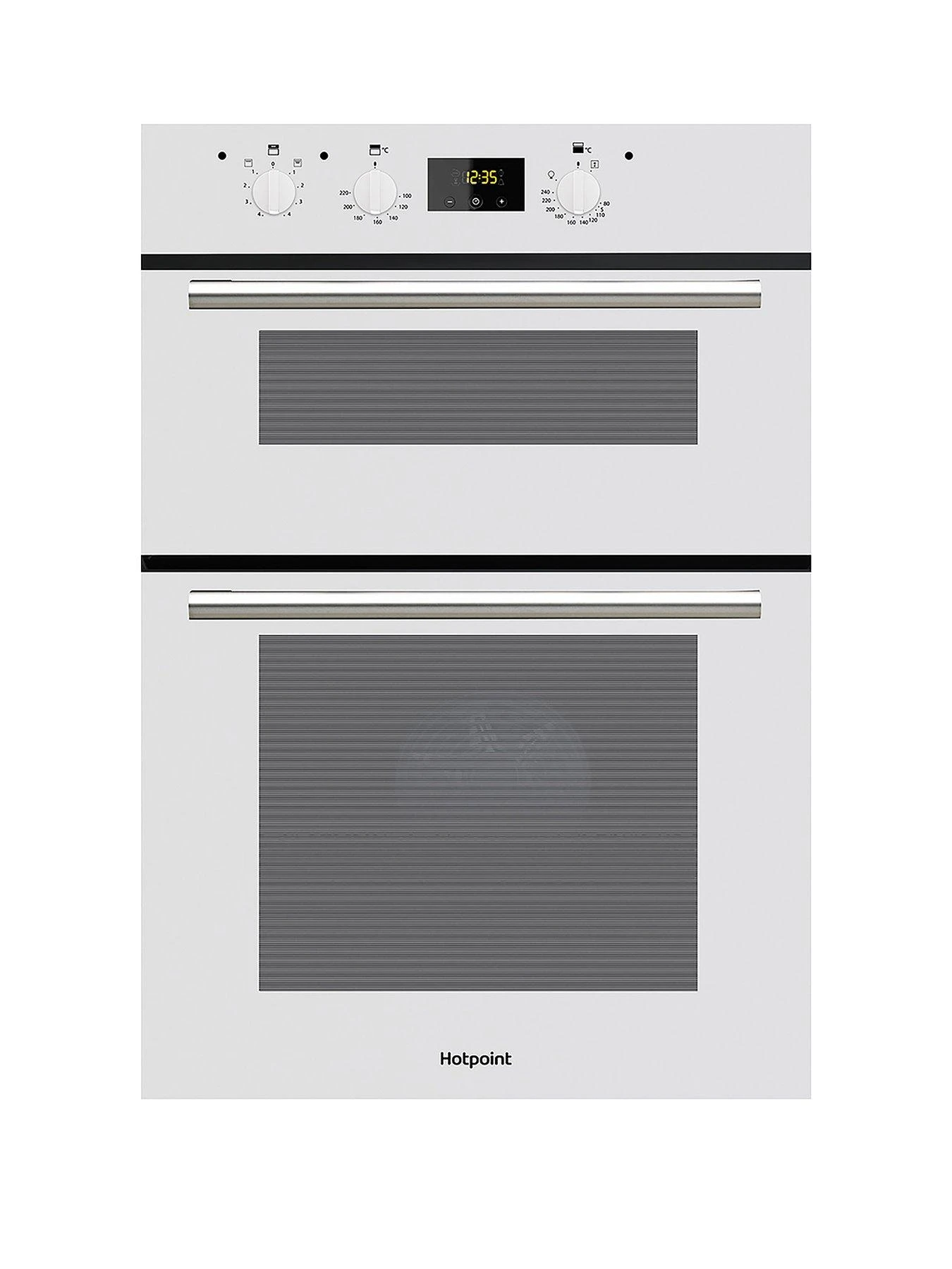 Hotpoint DD2540WH Built-In 60cm Width, Electric Double Oven - White