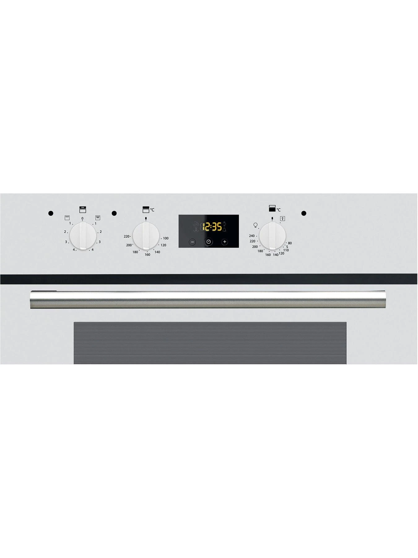 Hotpoint DD2540WH Built-In 60cm Width, Electric Double Oven - White - Image 5