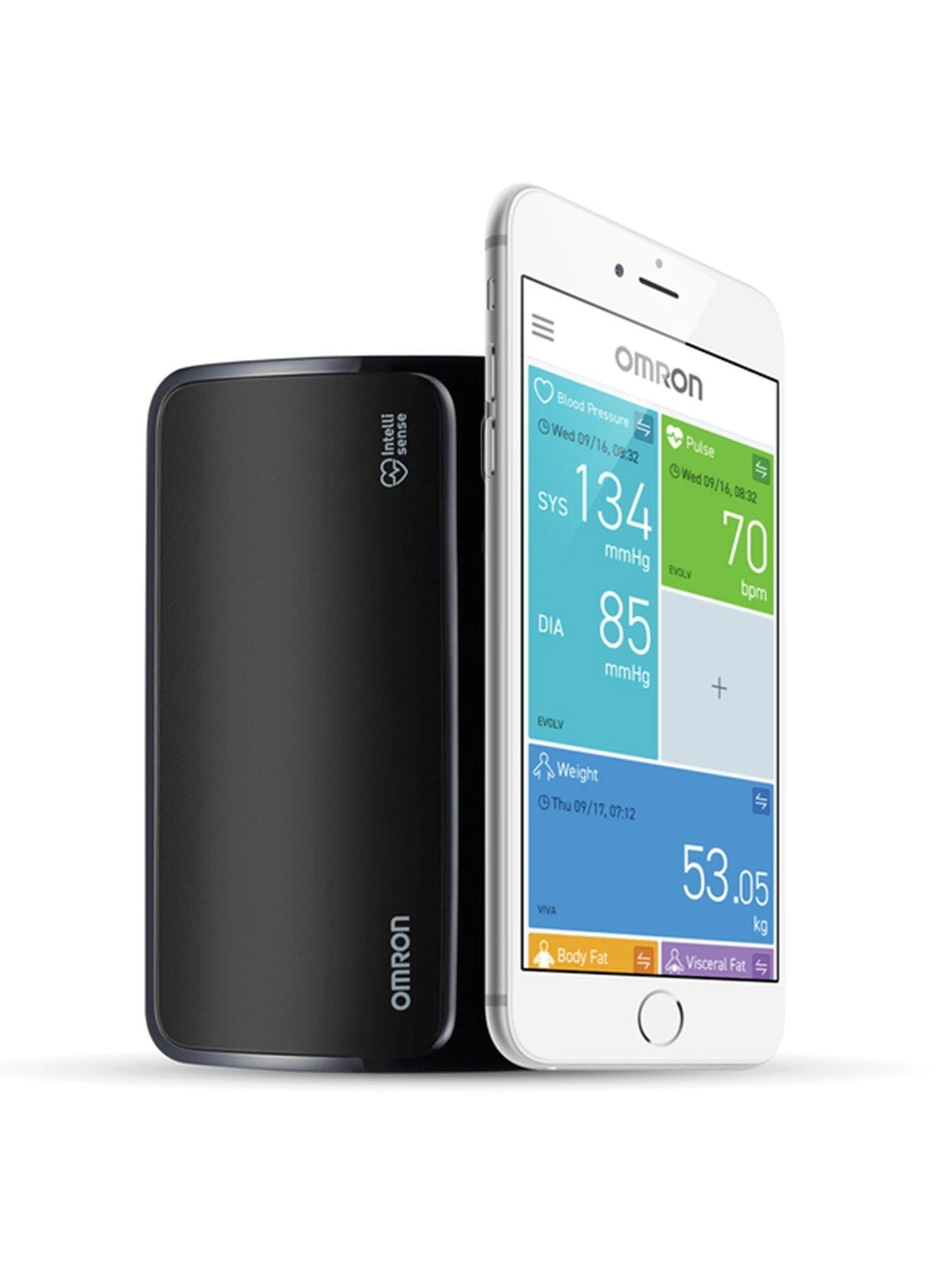 Omron Evlov Upper Arm Blood Pressure Monitor (HEM-7600T-E) - Image 3