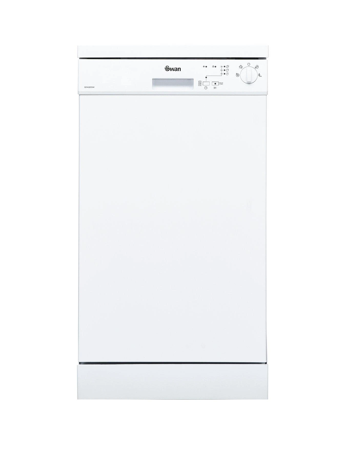 Swan SDW2015W 10-Place Slimline Dishwasher - White