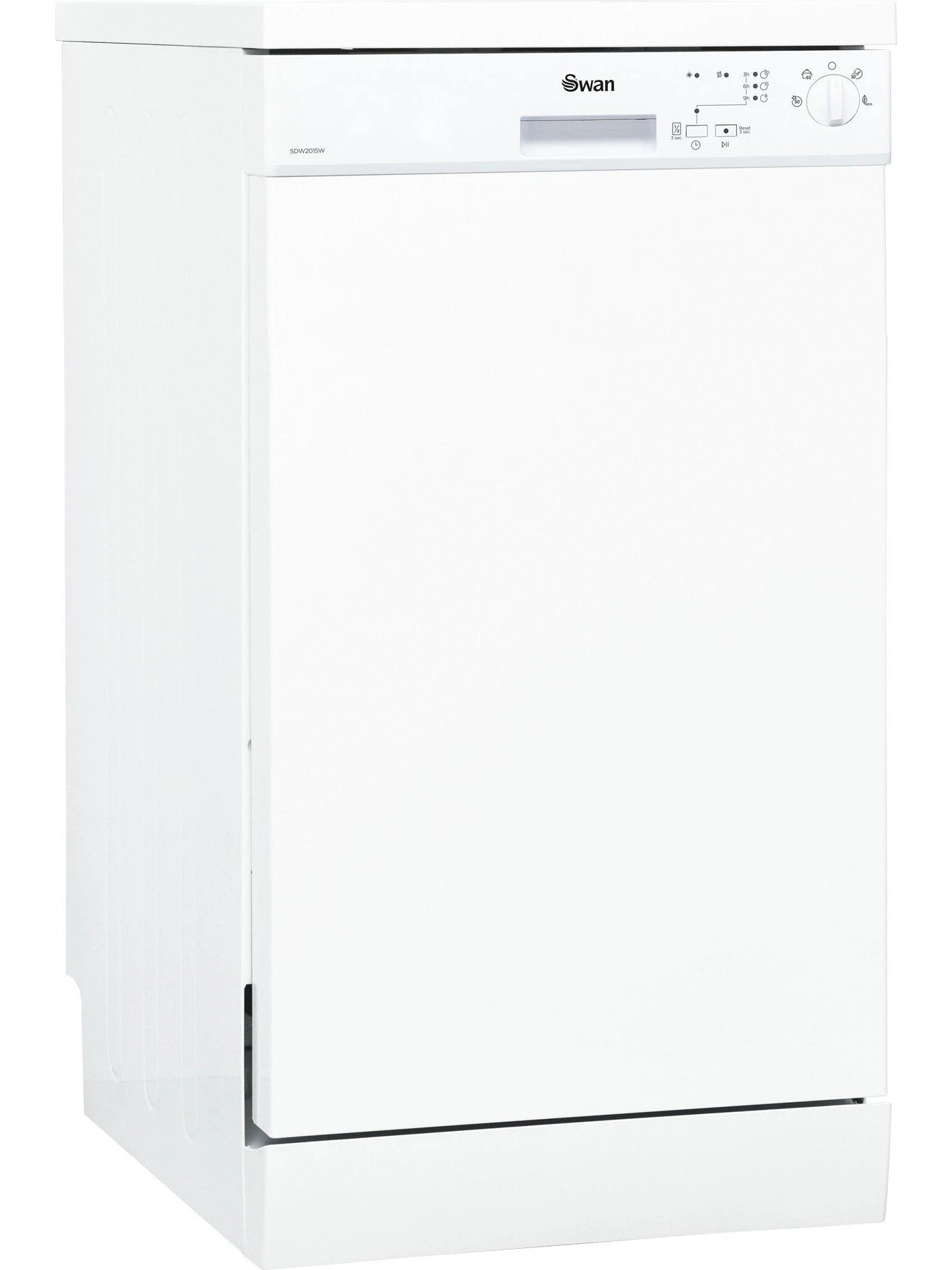 Swan SDW2015W 10-Place Slimline Dishwasher - White - Image 3